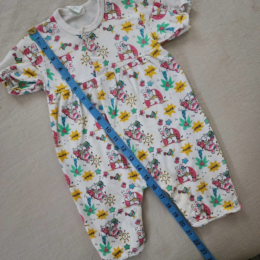Vintage Beach Bunny Romper 12-18 months - Picture 5 of 9